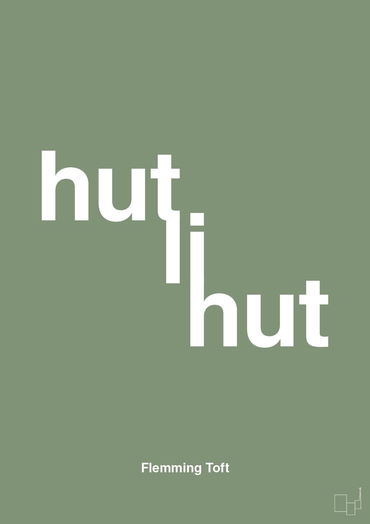 plakat: hutlihut - jade-Fodbold-A1two3