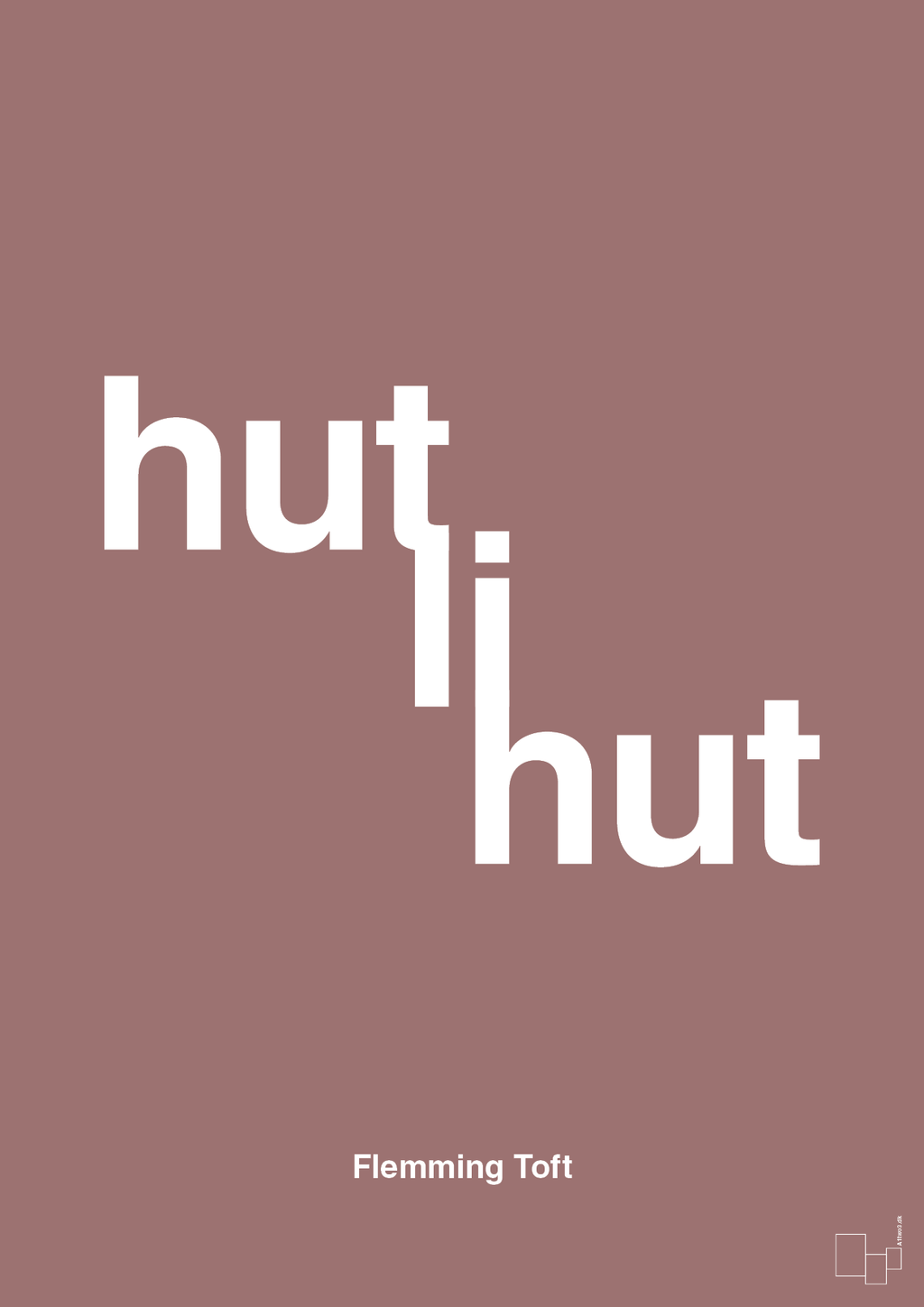 plakat: hutlihut - plum-Fodbold-A1two3