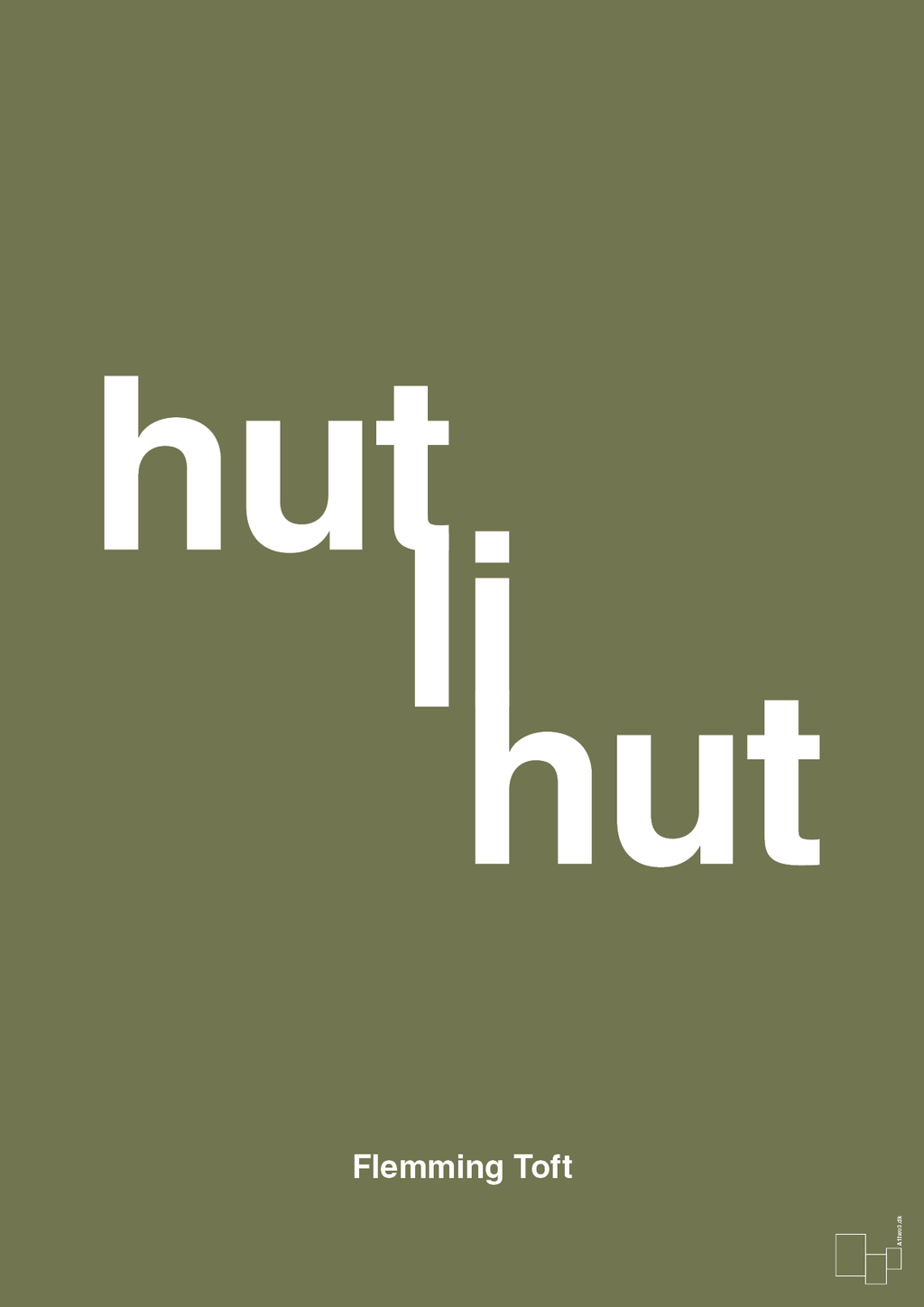 plakat: hutlihut - secret meadow-Fodbold-A1two3