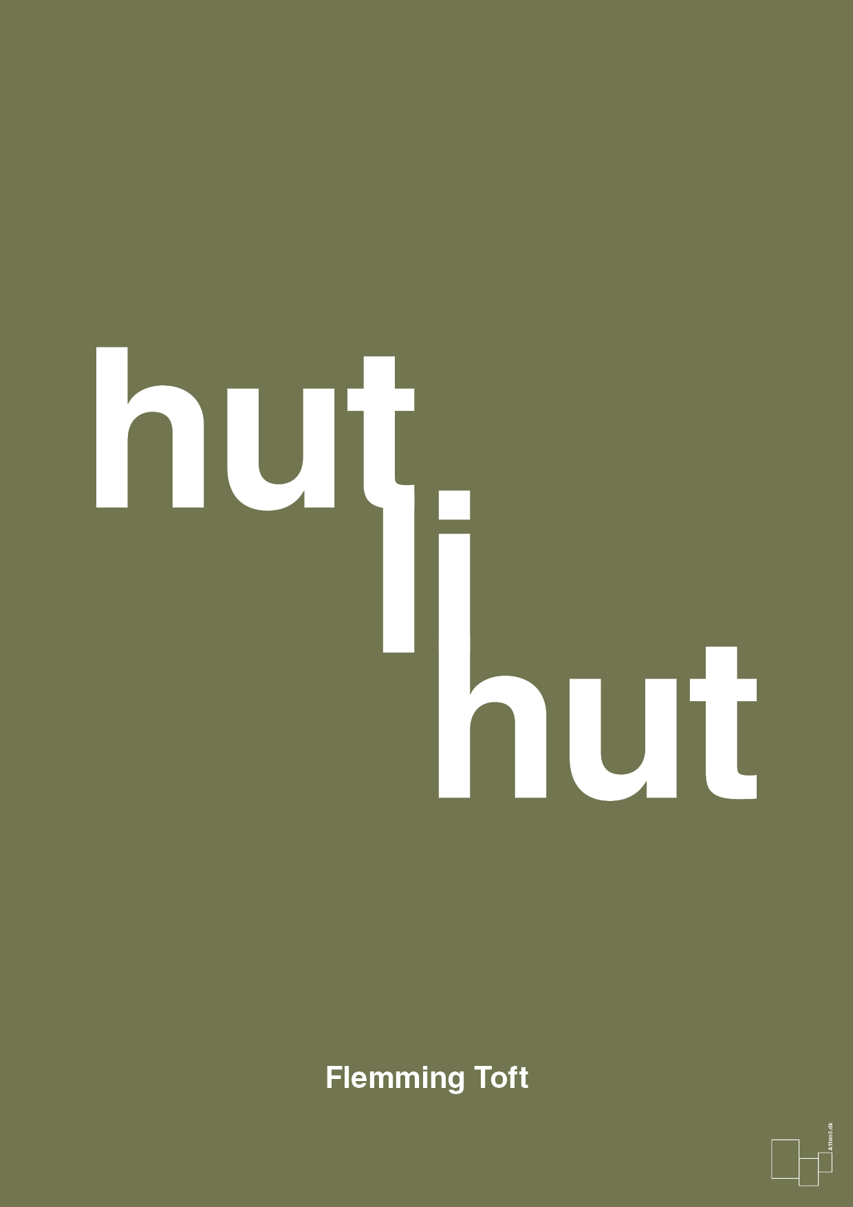 plakat: hutlihut - secret meadow-Fodbold-A1two3
