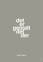 plakat: det er genialt dét der - battleship gray-Fodbold-A1two3