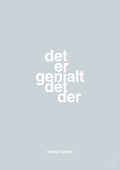 plakat: det er genialt dét der - light drizzle-Fodbold-A1two3