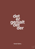 plakat: det er genialt dét der - red pepper-Fodbold-A1two3