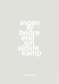 plakat: ingen er bedre end sin sidste kamp - painters white-Fodbold-A1two3