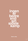 plakat: ingen er bedre end sin sidste kamp - powder-Fodbold-A1two3