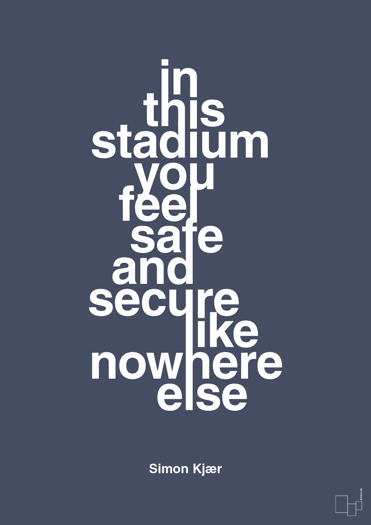 In this stadium you feel safe and secure like nowhere else - petrol-Fodbold-A1two3