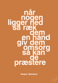 plakat: når nogen ligger ned så ræk dem en hånd og giv dem omsorg så kan de præstere - rumba orange-Fodbold-A1two3