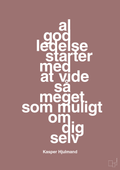plakat: al god ledelse starter med at vide så meget som muligt om dig selv - plum-Fodbold-A1two3