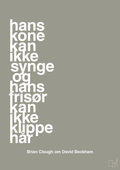 plakat: hans kone kan ikke synge og hans frisør kan ikke klippe hår - battleship gray-Fodbold-A1two3