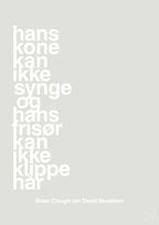 plakat: hans kone kan ikke synge og hans frisør kan ikke klippe hår - painters white-Fodbold-A1two3
