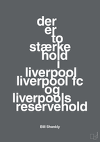 plakat: der er to stærke hold i liverpool liverpool fc og liverpools reservehold - graphic charcoal-Fodbold-A1two3