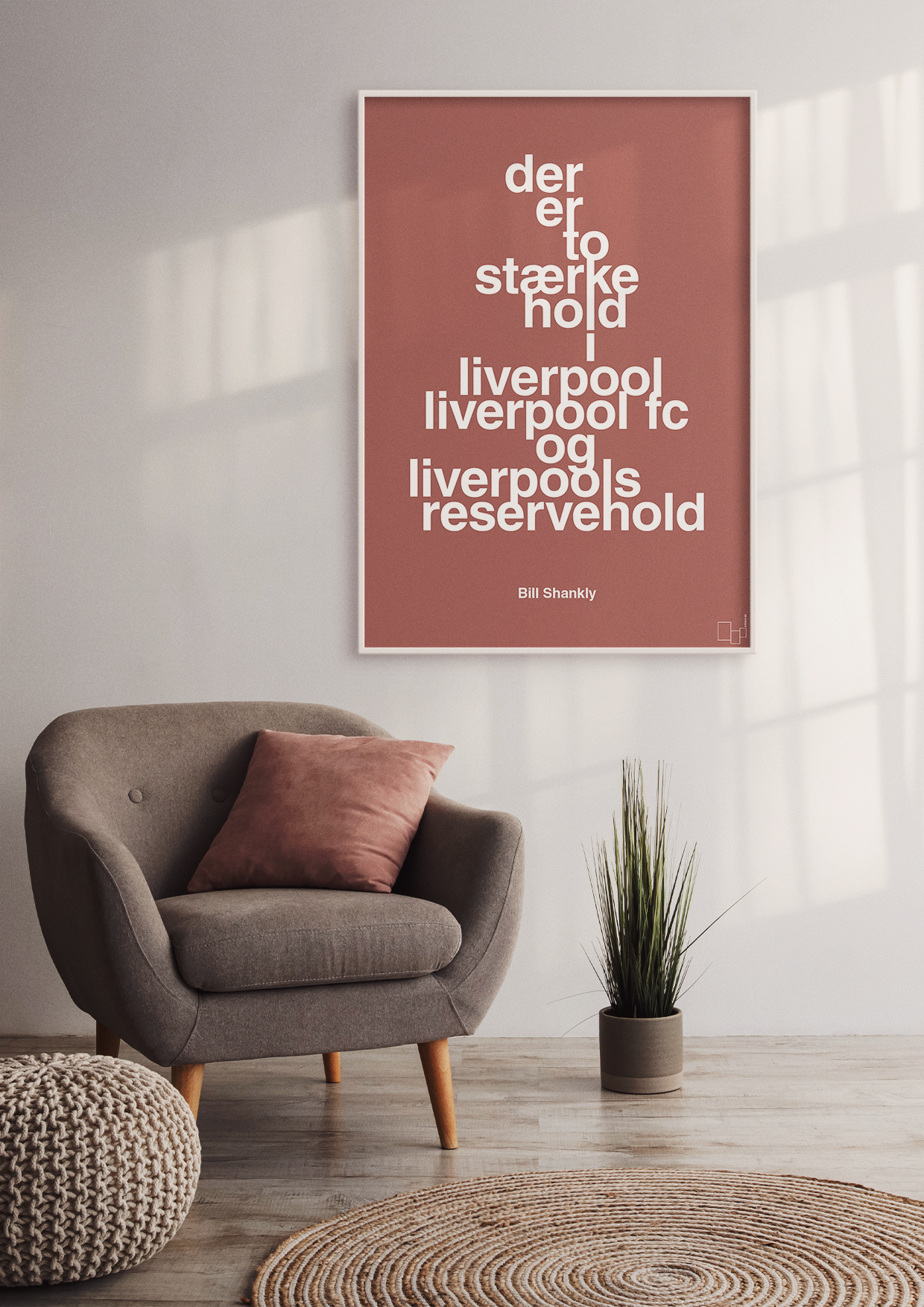 plakat: der er to stærke hold i liverpool liverpool fc og liverpools reservehold - powder-Fodbold-A1two3
