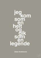 plakat: jeg kom som en helt og gik som en legende - battleship gray-Fodbold-A1two3