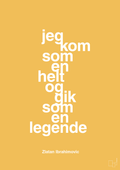 plakat: jeg kom som en helt og gik som en legende - honeycomb-Fodbold-A1two3