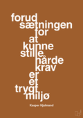 plakat: forudsætningen for at kunne stille de hårde krav er et trygt miljø - cognac-Fodbold-A1two3