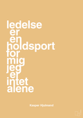 plakat: ledelse er en holdsport for mig jeg er intet alene - charismatic-Fodbold-A1two3