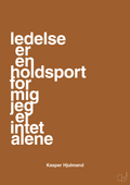 plakat: ledelse er en holdsport for mig jeg er intet alene - cognac-Fodbold-A1two3
