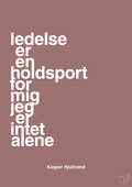 plakat: ledelse er en holdsport for mig jeg er intet alene - plum-Fodbold-A1two3
