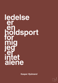 plakat: ledelse er en holdsport for mig jeg er intet alene - red pepper-Fodbold-A1two3