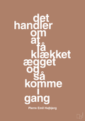 plakat: det handler om at få klækket ægget og så komme i gang - cider spice-Fodbold-A1two3