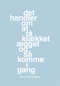 plakat: det handler om at få klækket ægget og så komme i gang - heavenly blue-Fodbold-A1two3