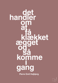 plakat: det handler om at få klækket ægget og så komme i gang - plum-Fodbold-A1two3