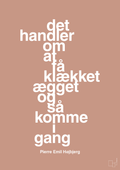 plakat: det handler om at få klækket ægget og så komme i gang - powder-Fodbold-A1two3