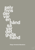 plakat: selv hvis der var en hånd så var det Guds hånd - battleship gray-Fodbold-A1two3