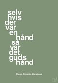 plakat: selv hvis der var en hånd så var det Guds hånd - jade-Fodbold-A1two3