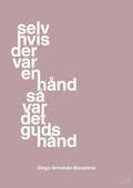 plakat: selv hvis der var en hånd så var det Guds hånd - light rose-Fodbold-A1two3