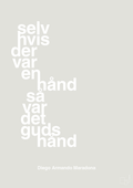 plakat: selv hvis der var en hånd så var det Guds hånd - painters white-Fodbold-A1two3