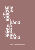 plakat: selv hvis der var en hånd så var det Guds hånd - plum-Fodbold-A1two3