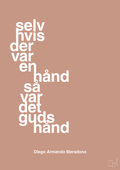 plakat: selv hvis der var en hånd så var det Guds hånd - powder-Fodbold-A1two3