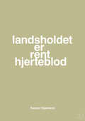 plakat: landsholdet er rent hjerteblod - back to nature-Fodbold-A1two3