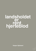 plakat: landsholdet er rent hjerteblod - battleship gray-Fodbold-A1two3