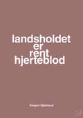 plakat: landsholdet er rent hjerteblod - plum-Fodbold-A1two3