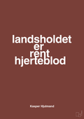 plakat: landsholdet er rent hjerteblod - red pepper-Fodbold-A1two3