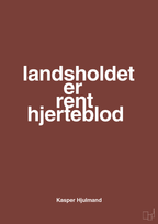 plakat: landsholdet er rent hjerteblod - red pepper-Fodbold-A1two3