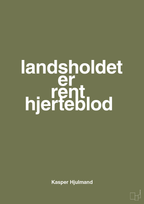 plakat: landsholdet er rent hjerteblod - secret meadow-Fodbold-A1two3