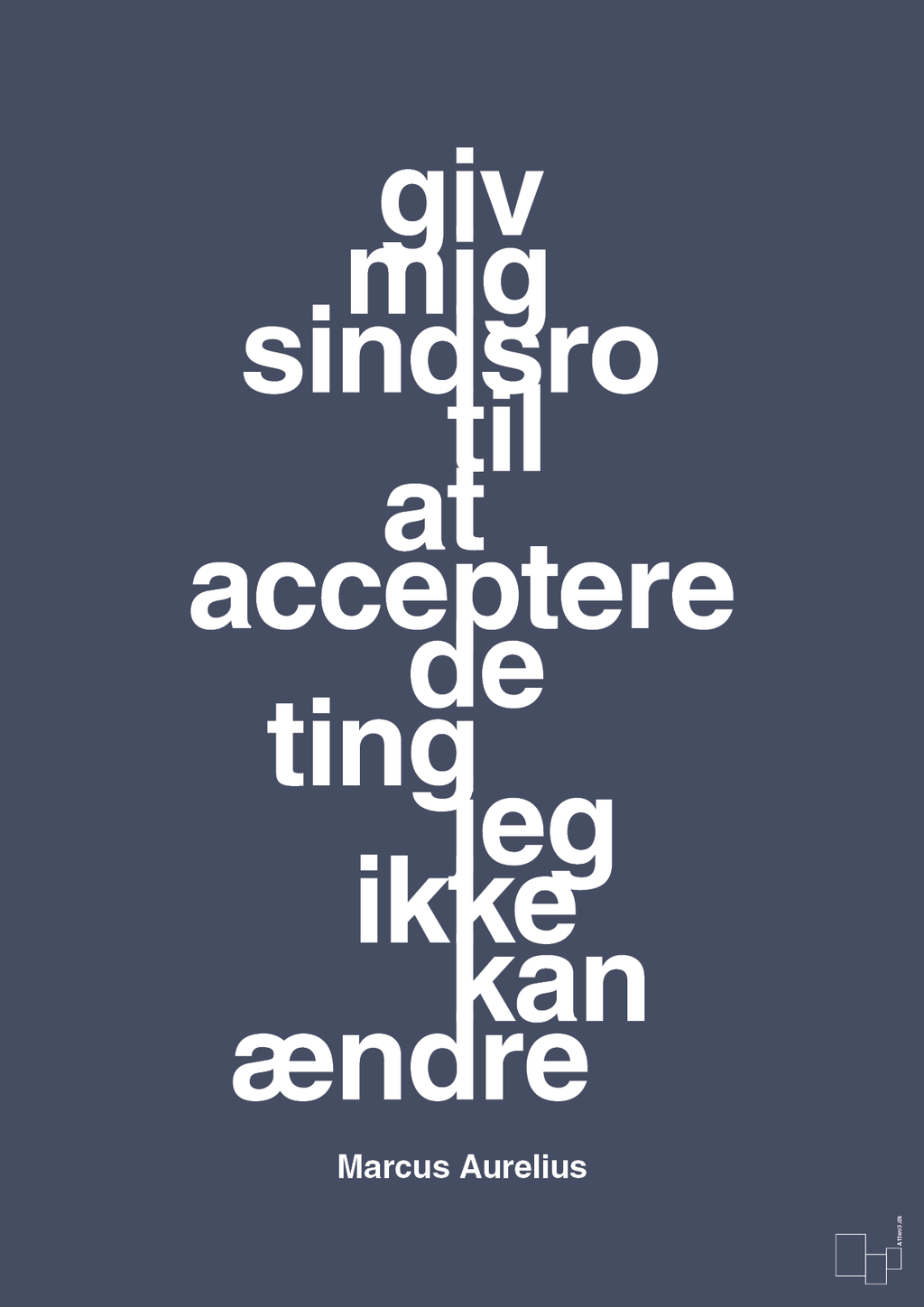 Giv mig sindsro til at acceptere de ting jeg ikke kan ændre - petrol-Filosof-A1two3
