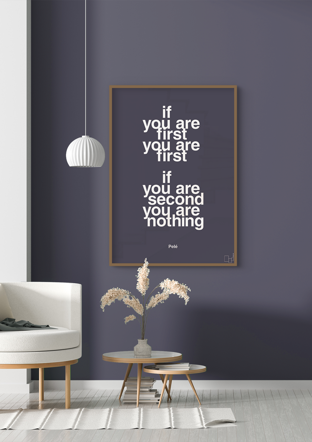 If you are first you are first if you are second you are nothing - petrol-Fodbold-A1two3