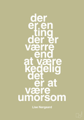 plakat: der er en ting der er værre end at være kedelig det er at være umorsom - back to nature-Forfatter-A1two3