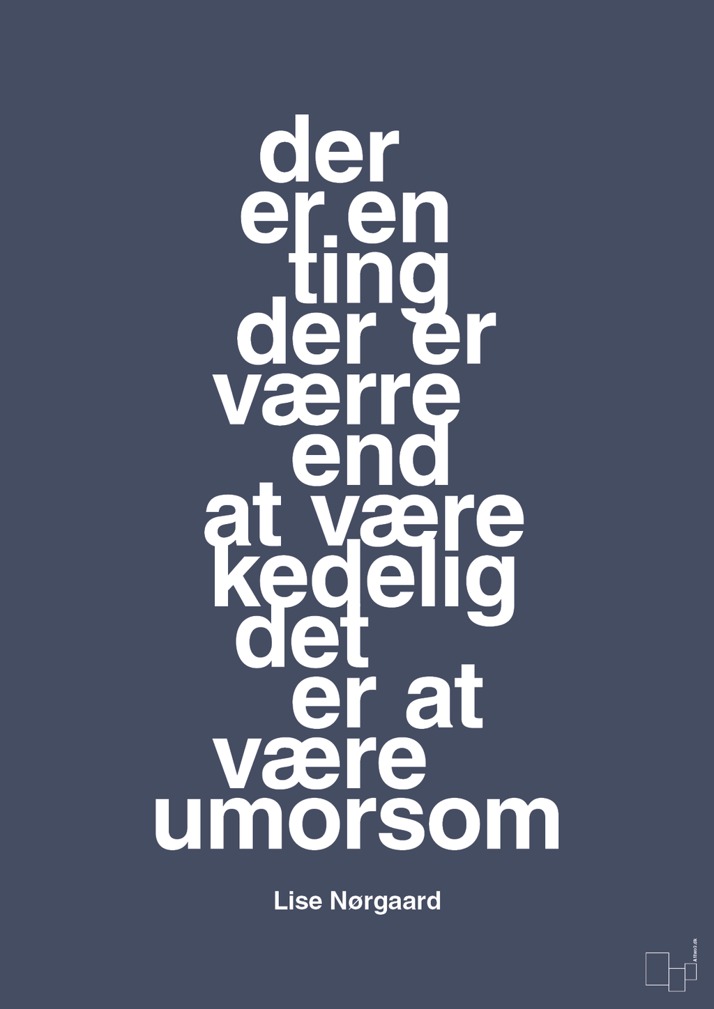 Der er en ting der er værre end at være kedelig det er at være umorsom - petrol-Forfatter-A1two3