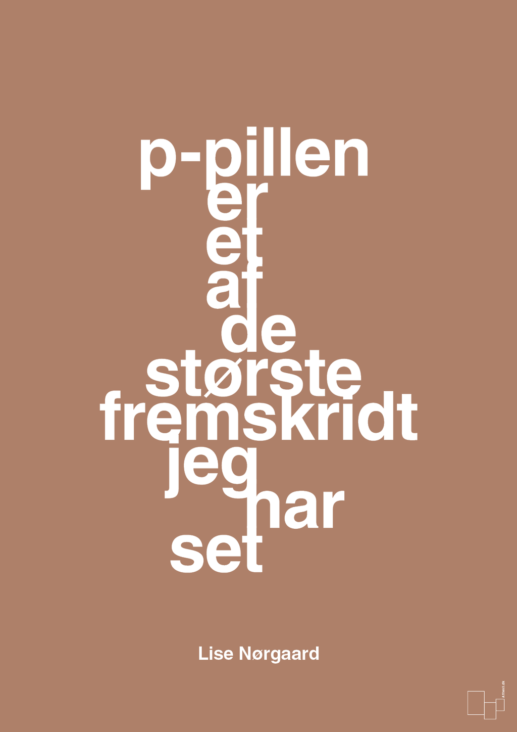 plakat: p-pillen er et af de største fremskridt jeg har set - cider spice-Forfatter-A1two3