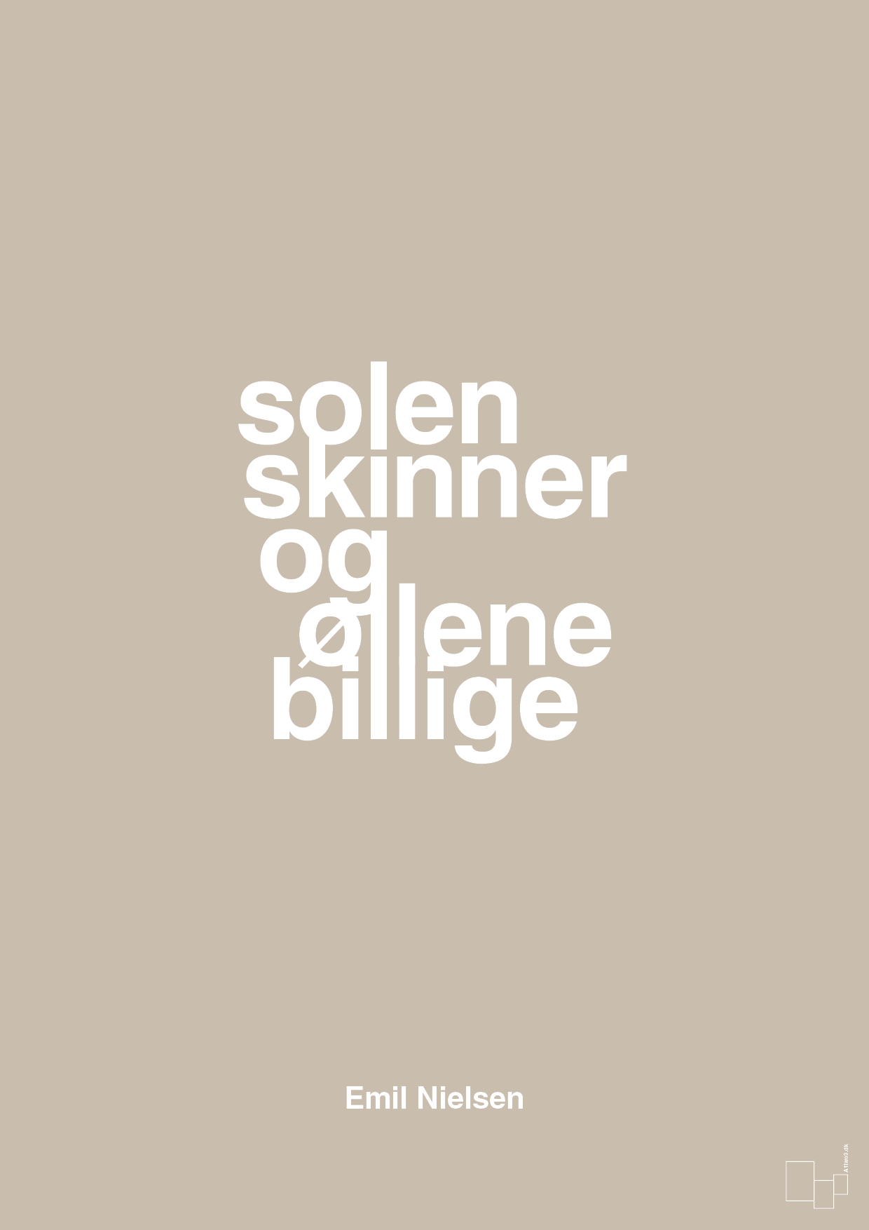 plakat: solen skinner og øllene er billige - creamy mushroom-Håndbold-A1two3