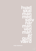 plakat: hvad skal man med sølv når man ved at man er guld værd - broken beige-Håndbold-A1two3