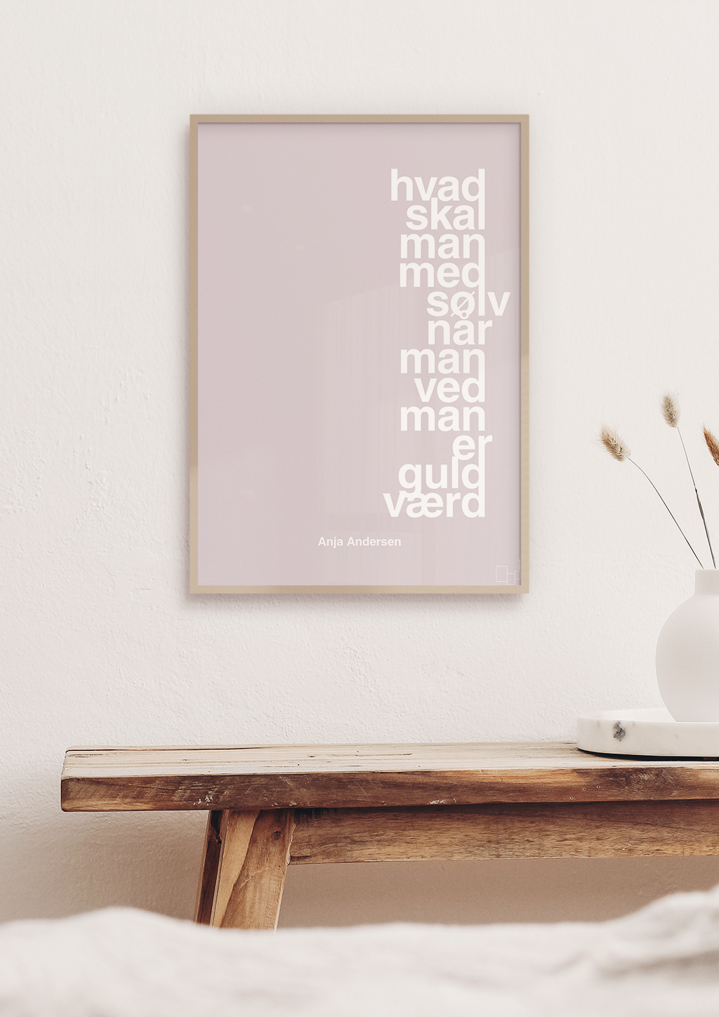 plakat: hvad skal man med sølv når man ved at man er guld værd - red pepper-Håndbold-A1two3