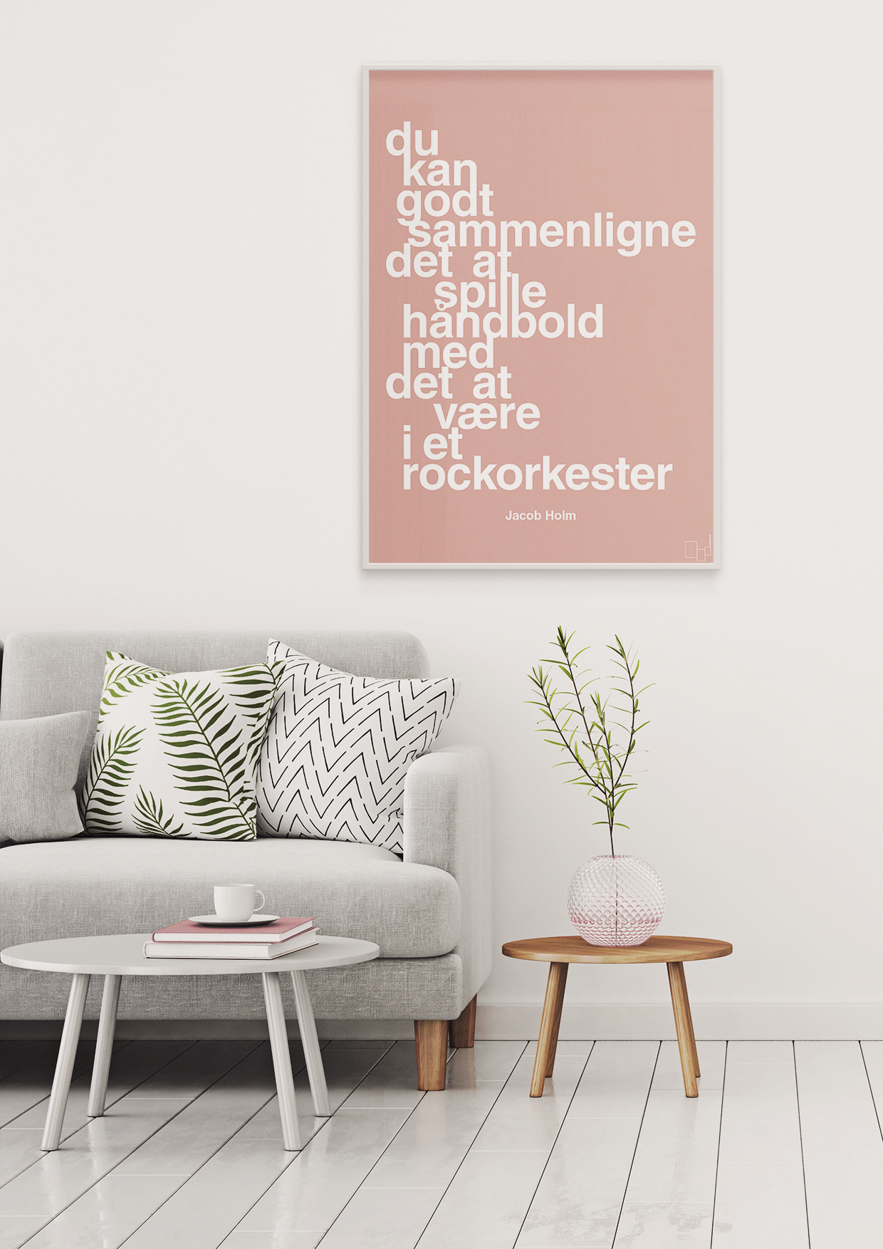 plakat: du kan godt sammenligne det at spille håndbold med det at være i et rockorkester - honeycomb-Håndbold-A1two3