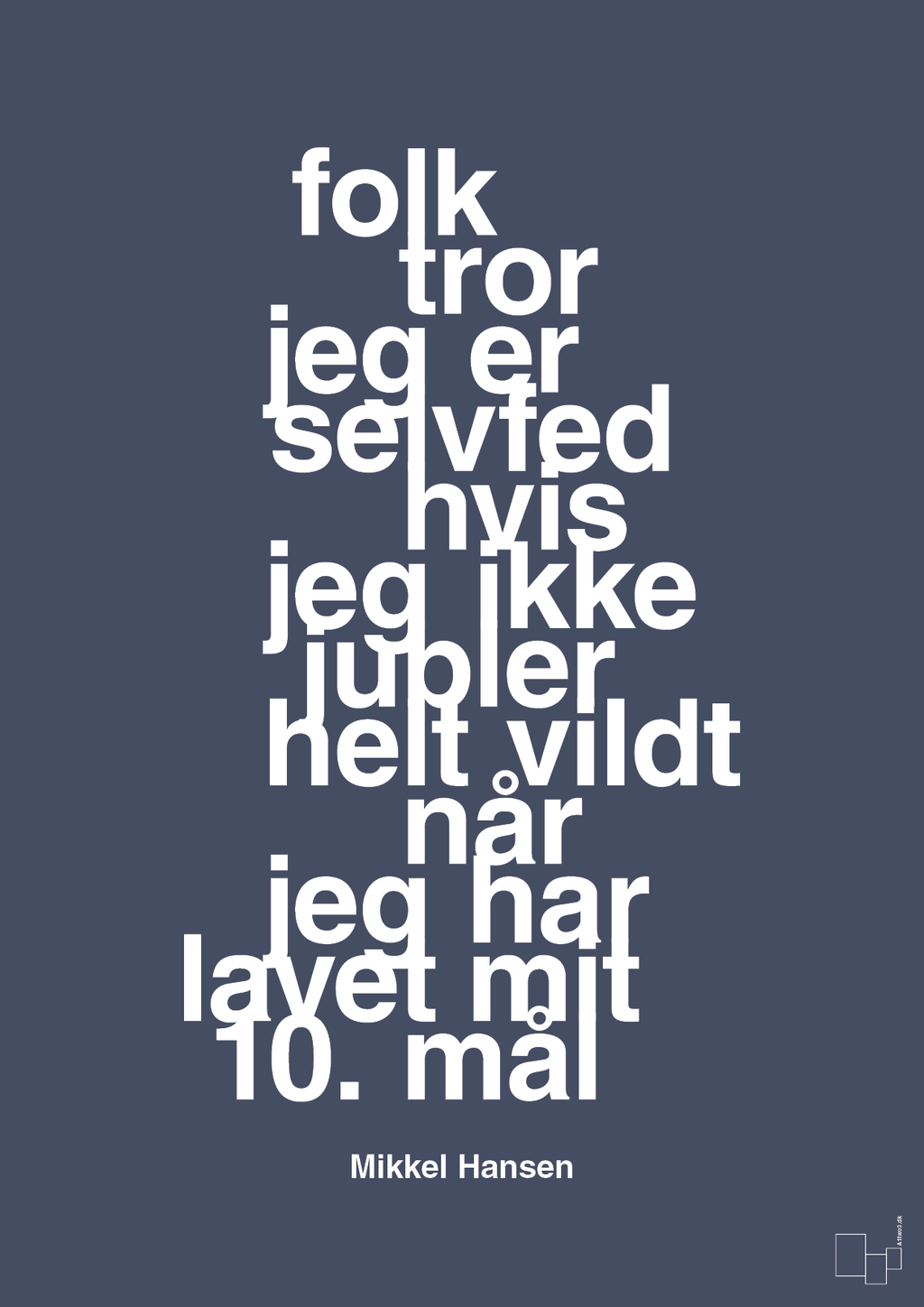 Folk tror jeg er selvfed hvis jeg ikke jubler helt vildt når jeg har lavet mit 10. mål - petrol-Håndbold-A1two3