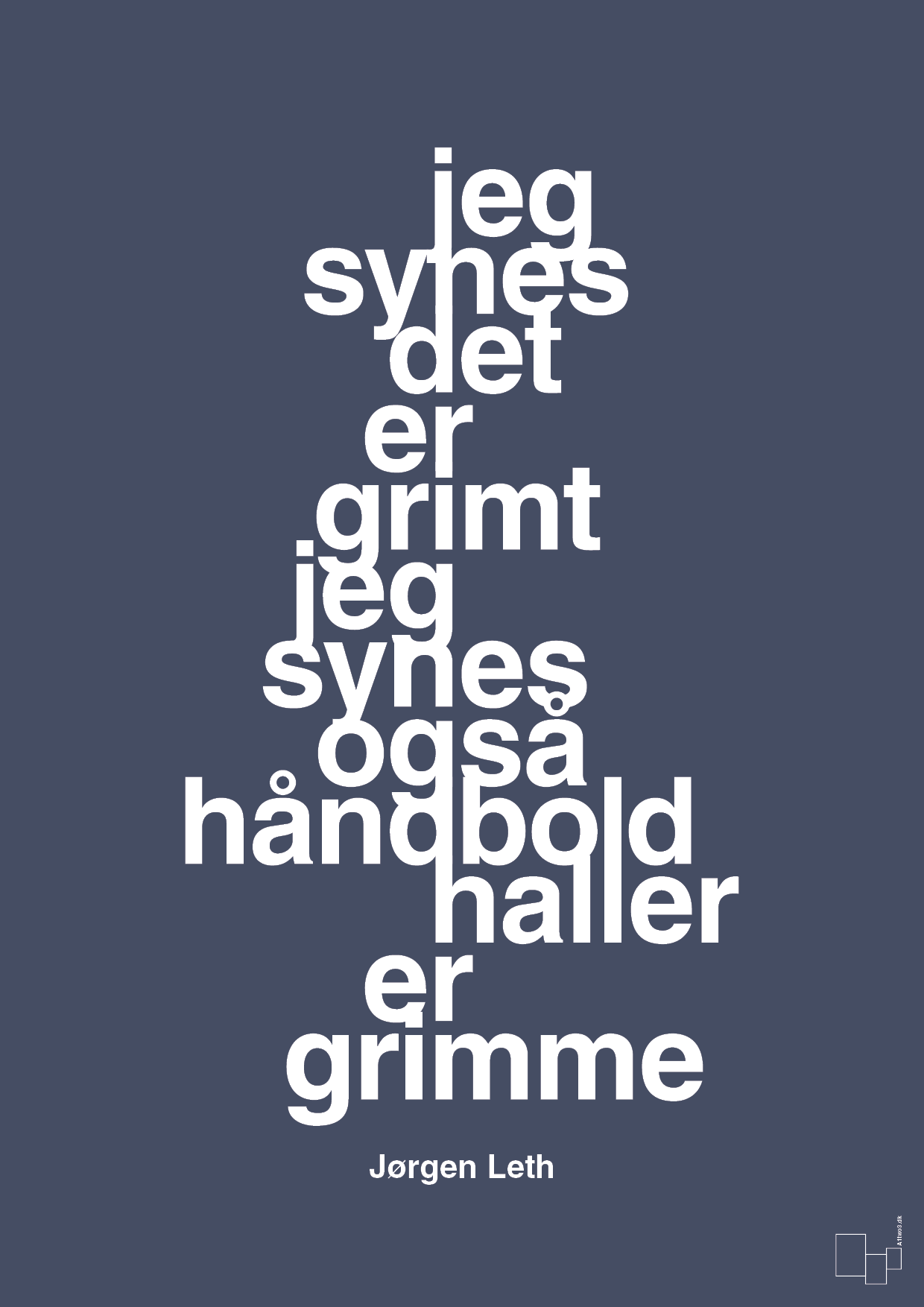 Jeg synes det er grimt jeg synes også håndboldhaller er grimme - petrol-Håndbold-A1two3